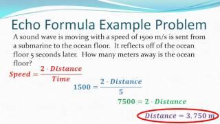 Wave Barrier Reflections and the Echo Formula