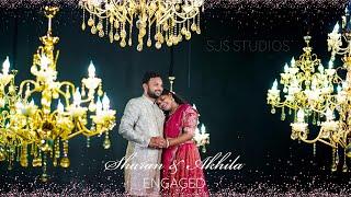 SHARAN & AKHILA ENGAGEMENT TEASER |  CINEMATIC VIDEO |  SJS STUDIOS |  HYDERABAD | 2024