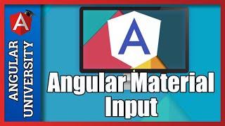  Angular Material Input Field: Lots Of Useful Options