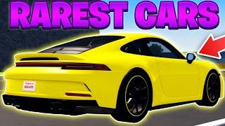 Top 10 *RAREST CARS* In Vehicle Legends! (Roblox)