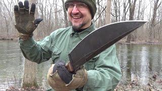 Station IX Knives Partisan Knife, Review - Half Butcher Knife, Half Trench Fighting Knife ($125)