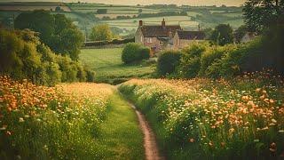 wildflower meadow at the english cottage (a dark academia classical playlist)