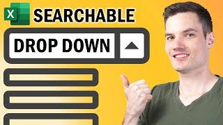  How to Create Searchable Drop Down List in Excel