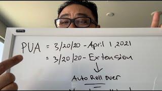 CA EDD Unemployment Benefit Year End Reapply UI & PUA Auto Roll Over