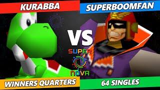 Supernova 2024 Winners Quarters - Kurabba (Yoshi) Vs. SuPeRbOoMfAn (Falcon) Smash 64 - SSB64