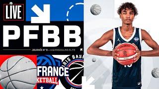 [LIVE Pôle France BasketBall] U18 Masculins Elite PFBB  Paris Basketball