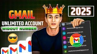 Create Unlimited Gmail Accounts WITHOUT Phone Number 2025