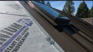 Flashing a Velux skylight on Metal Sales Vertical Seam Roof