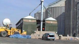 Alvan Blanch Grain Drier. Сушилка зерна Алван Бланч.