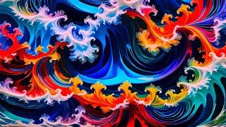 Colorful Fantasy - Copyright Free Background Visuals, Liquid Abstract 4K UHD Ultra HD No Sound