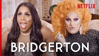 Drag Queens The Vivienne & Monét X Change React to Bridgerton | I Like to Watch UK Ep 8