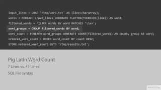 Learn Apache Pig Latin in Under 2 Hours