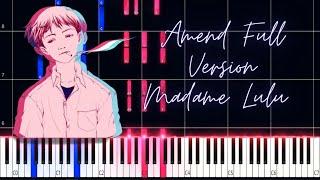 Amend Full Version (Madame Lulu) | j^p^n PIANO TUTORIAL (Sheet in the description)#amend