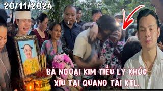 Trực Tiếp"NSUT KIM TIỂU LONG"khóc"Bà Ngoại  xỉu tại quang tài Kim Tiểu Ly"Trong Ngày Động Quang"