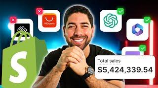 The BEST Shopify Apps I Use to Make $5,000,000/Year