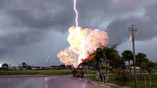 Craziest Lightning Strikes |  Scary Nature