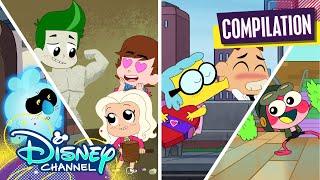 Every Crossover..so far | Chibi Tiny Tales | Disney Channel Animation