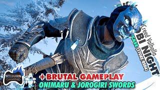 SHINOBI Pack NIGHT Crit Armor Showcase Brutal Gameplay Onimaru Jorogiri Assassins Creed Valhalla