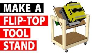 Building A Cheap Yet Sturdy Flip Top Tool Stand