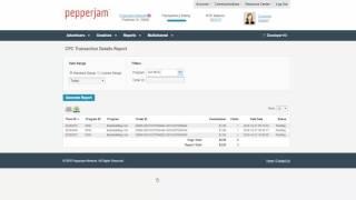 Pepperjam: Publisher Partner - How to Guide: CPC Transaction Details Report