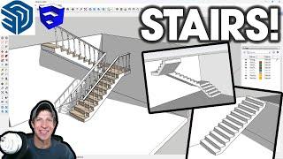 Fast STAIRS in SketchUp!