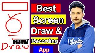 Draw on screen android app in 2022 | | Screen Recorder & draw app kaise use kare | | x recorder 2022