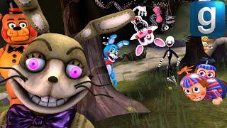 Gmod FNAF | Hide & Seek With The FNAF 2 Toy Animatronics!