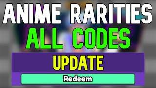 New Anime Rarities Codes | Roblox Anime Rarities Codes (April 2024)