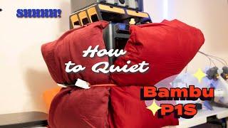 How To Quiet Your 3d Printer - Quiet Down the Bambu P1S