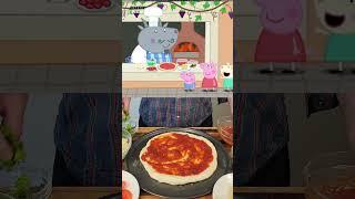 Pig Out On Peppa's Picture Perfect Pizza!  #shorts #peppa #pizza #italianfood