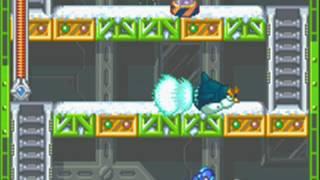 Mega Man And Bass - Cold Man Stage - Full Health Run