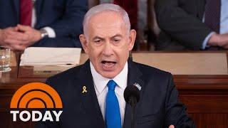 Netanyahu addresses Congress on Gaza war: 'Israel will not relent'