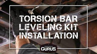 Garage Gurus | Torsion Bar Leveling Kit Installation