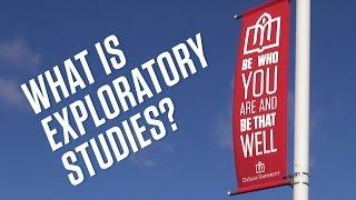 What is Exploratory Studies?