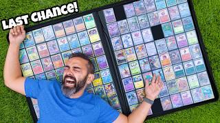 Collect ALL 1,000+ Pokémon in ONE Binder (GEN 9 Pokemon Card Challenge)