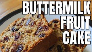 BUTTERMILK FRUIT CAKE RECIPE