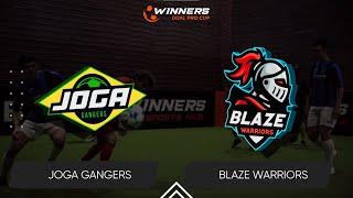 Winners Goal Pro Cup. Joga Gangers - Blaze Warriors 31.05.24. Second Group Stage. Group Winners