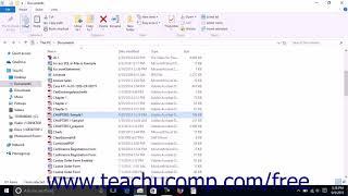 Windows 10 Tutorial Cutting, Copying, and Pasting Files and Folders Microsoft Training