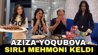 AZIZA YOQUBOVA XONADONIDA SHODIYONA SIRLI MEHMONI KELDI