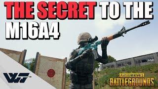 GUIDE: THE SECRET TO THE M16A4 + How to make the gun WORK -PUBG