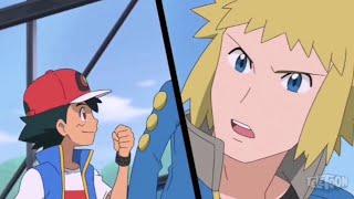 Volkner got Surprised to see Ash's Alolan Z ring [English Dubbed] || Pokemon Journeys