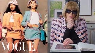 Anna Wintour Breaks Down 13 Karl Lagerfeld Chanel Looks | Life in Looks | Vogue