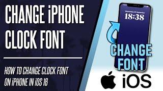 How to Change Lock Screen Clock Font on iPhone (iOS 16)