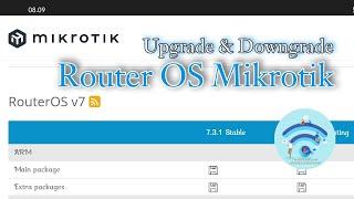 CARA UPGRADE | DOWNGRADE OS MIKROTIK || AISYAH WIRELESS TUTORIAL