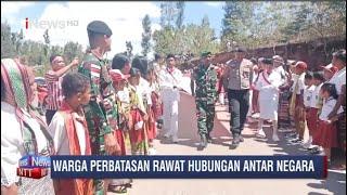 iNews NTT - Warga Timor Leste di Wilayah Perbatasan Turut Kibarkan Merah Putih, Sambut HUT ke-79 RI