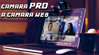 Convierte tu camara dsrl/mirrorless en una webcam