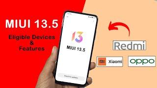 miui 13.5 update // Eligible devices & Features