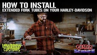 How To Install Extended Fork Tubes On Your Harley-Davidson Motorcycle