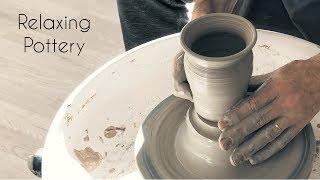 Relaxing Pottery Video - Satisfying Sounds - No talking