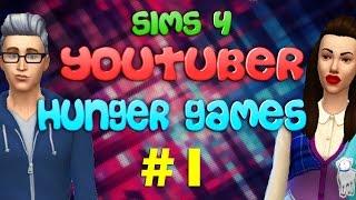 Sims 4 YouTuber Hunger Games #1